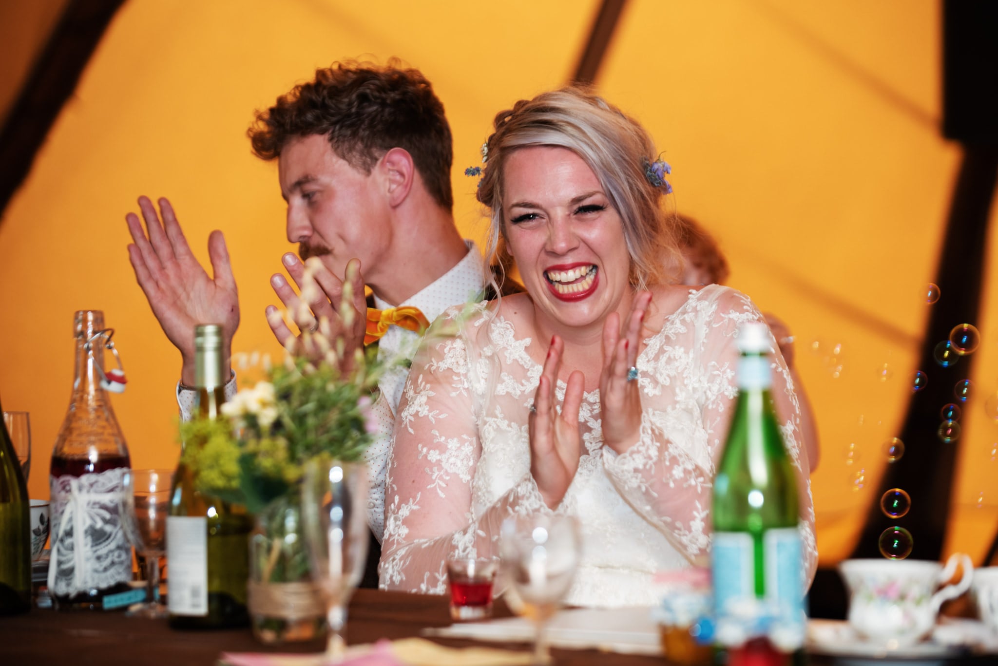 Country Tipis wedding