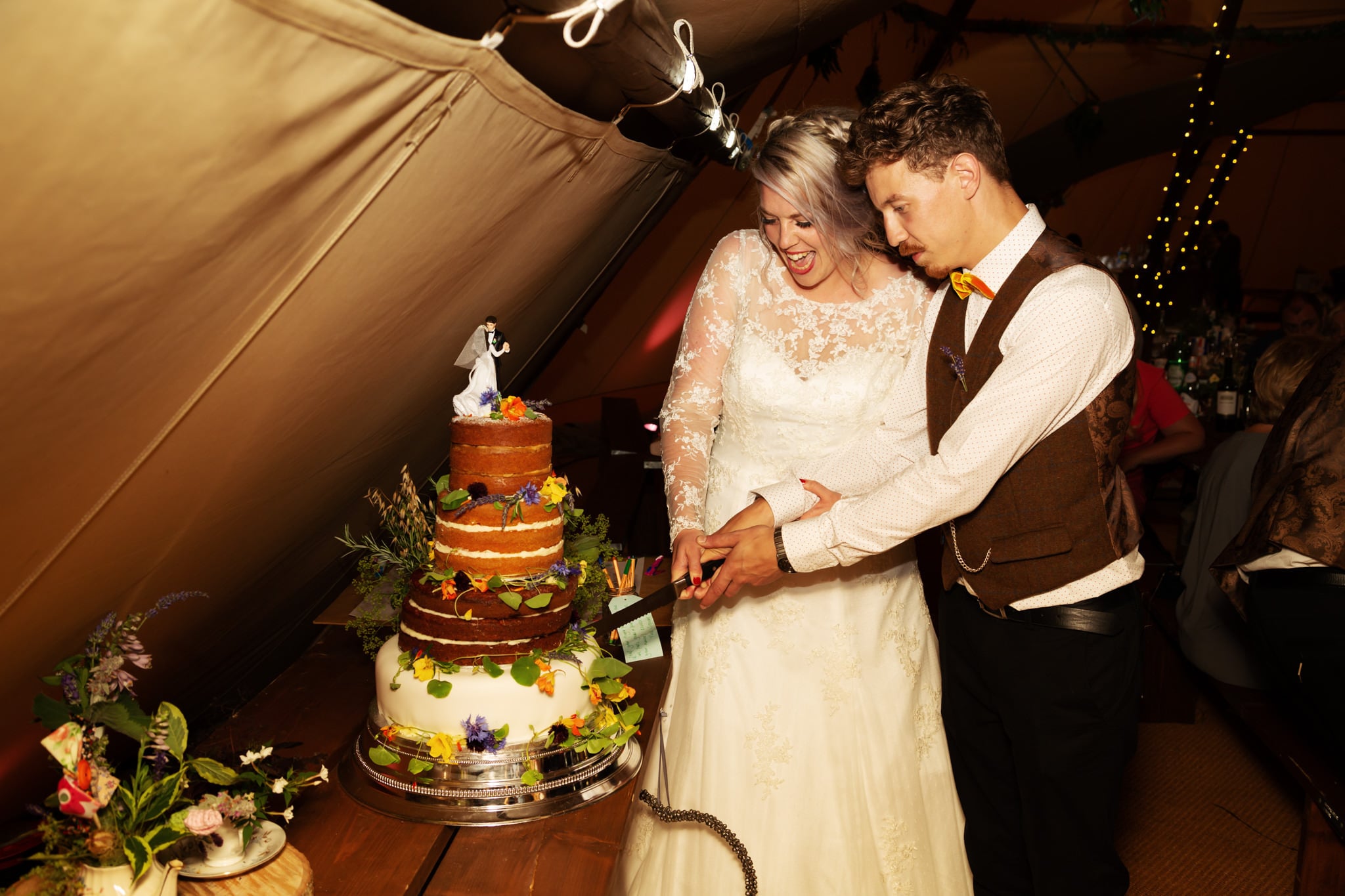 Country Tipis wedding