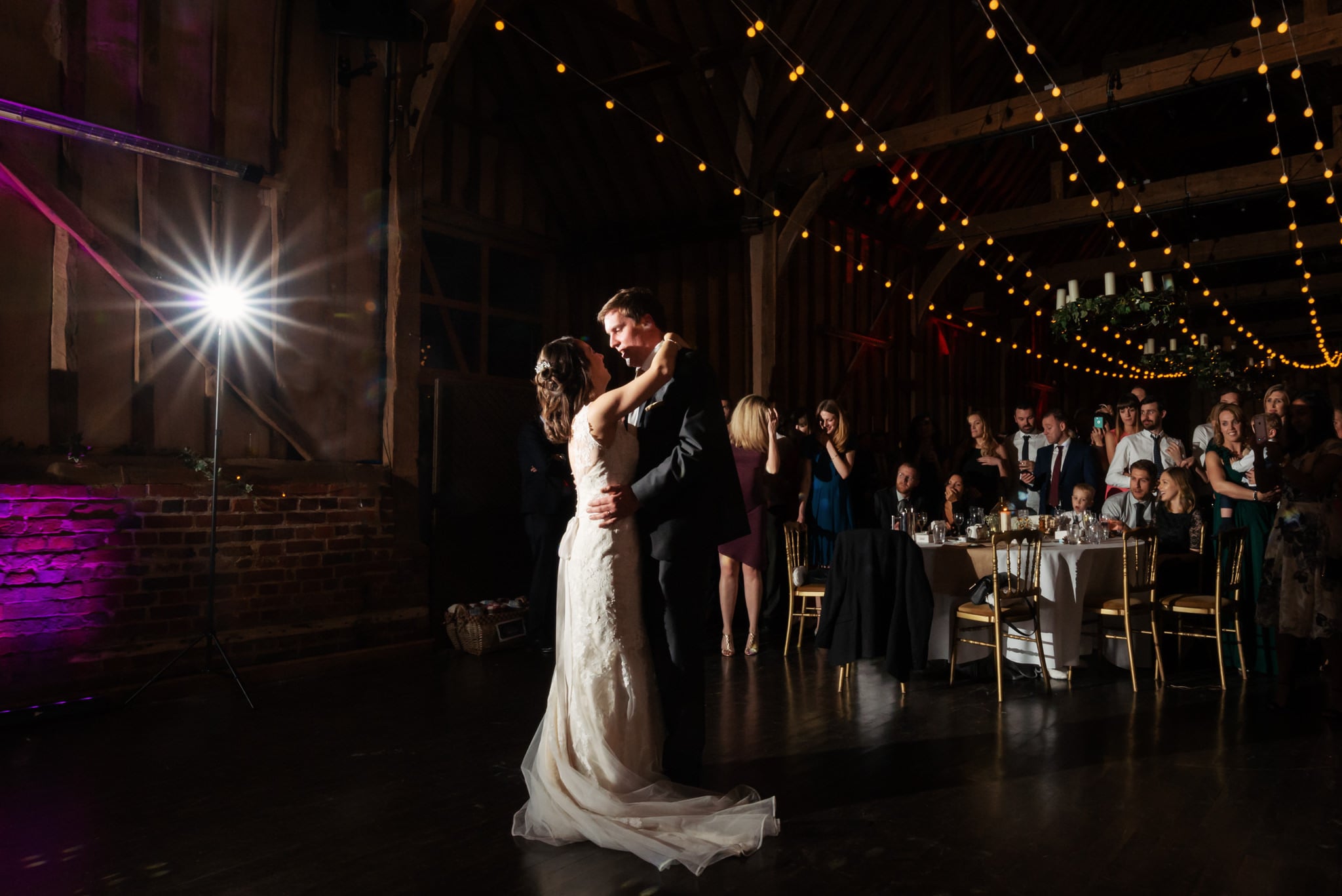 First dance at Lillibrooke Manor wedding