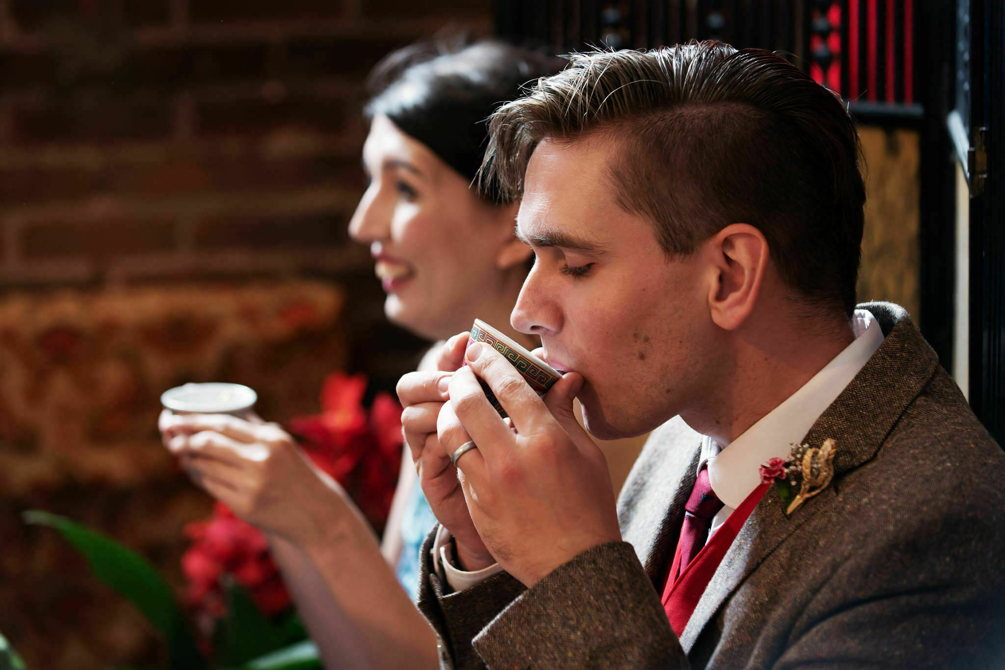 Potten End wedding