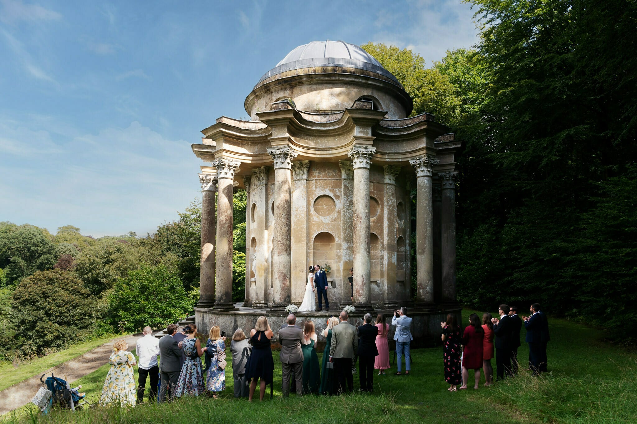 Stourhead wedding