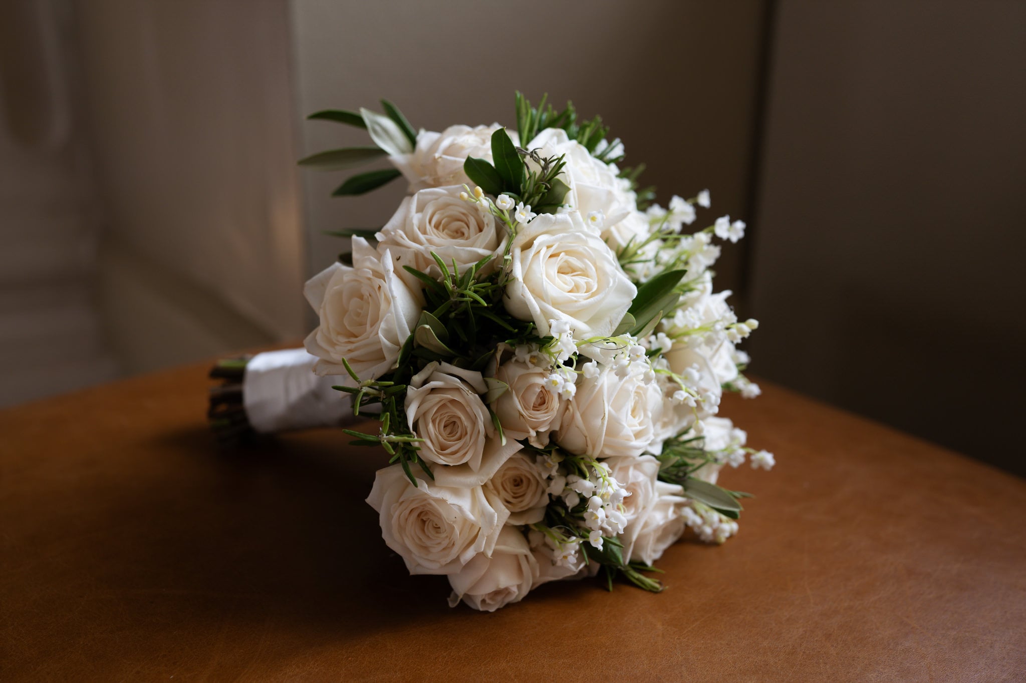 The Brides bouquet at a London wedding