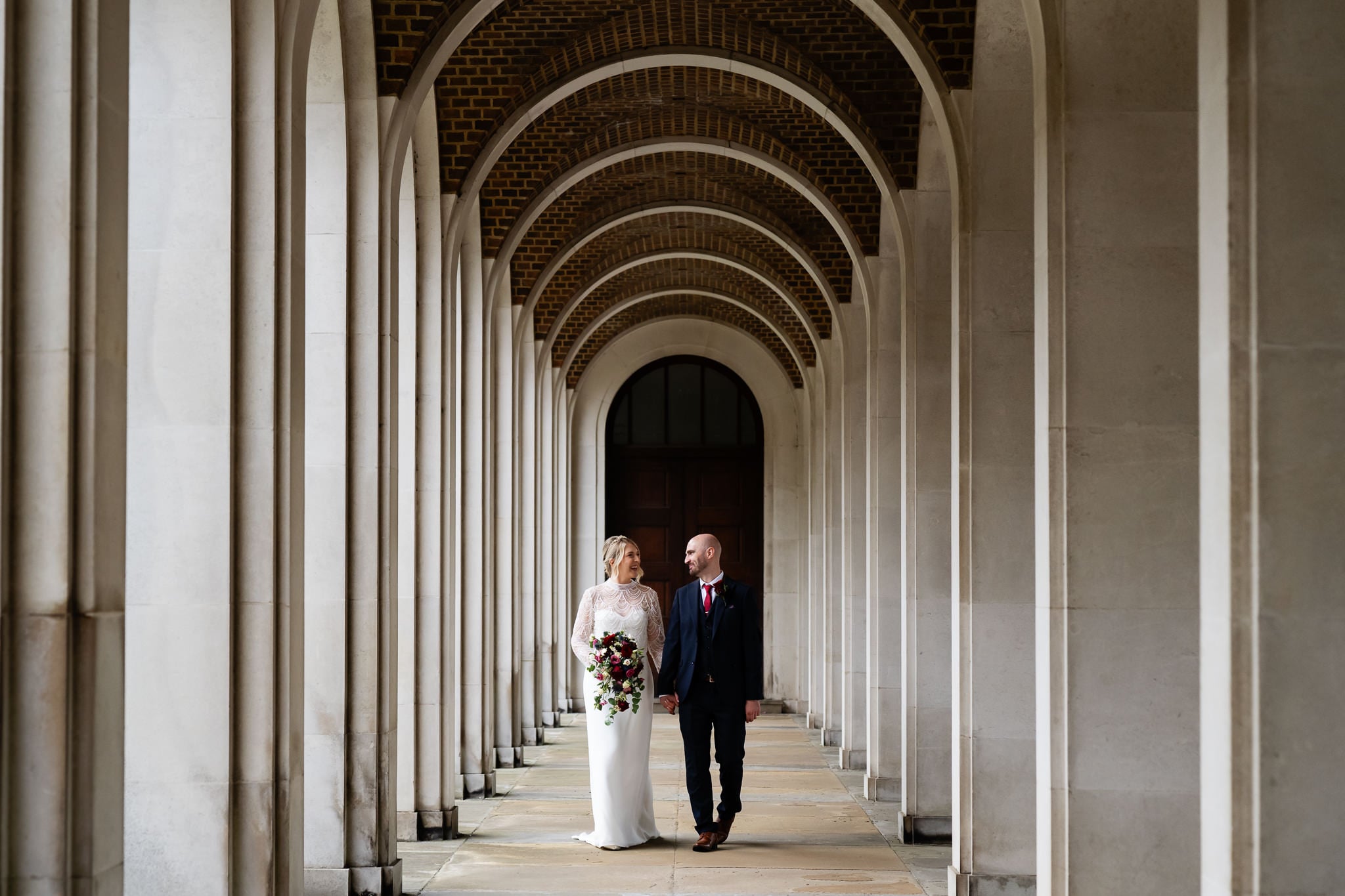 Couple portrait at Hertford Register Office